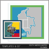 South America Mapped - Colombia