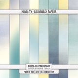 Faithfull Series - Humility - Colorwash Papers