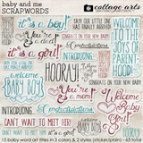 Baby And Me Scrap.words