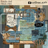 Thanks Dad Page Pak