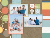 Beach Vacation 11x8.5 Predesigned Pages