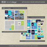 Let's Go On A Cruise Pre-designed Book And Card Kit Bundle