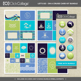 Let's Go On A Cruise Pre-designed Book And Card Kit Bundle