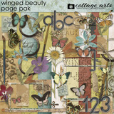 Winged Beauty Page Pak