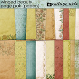 Winged Beauty Page Pak