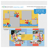 Water World Pre-designed Book 12x12