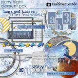 Starry Night Page Pak