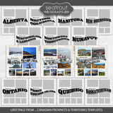 Greetings From Canada Template Bundle