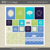 Let's Go On A Cruise Pre-designed Book And Card Kit Bundle