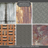 Memory Hoarders - Garage Finds Metal Papers