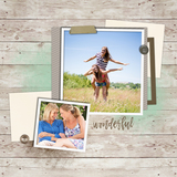 Rustic Mint Pre-designed Book