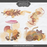 A Song Of Autumn - Watercolors