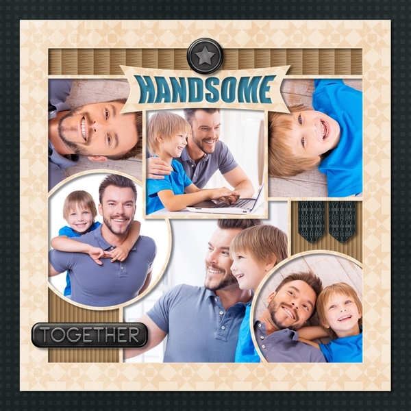 Man Up Templates 1 - 4 | Digital Art