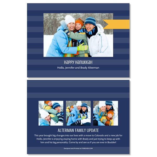 Banner Year Blue and Yellow