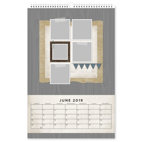 Modern Rustic | Calendar