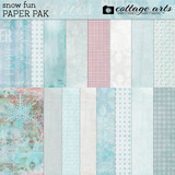 Snow Fun Paper Pak