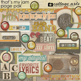 That's My Jam Page Pak