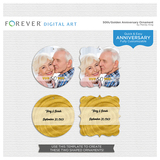 50th-golden Anniversary Ornament