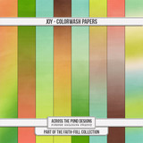 Faithfull Series - Joy - Colorwash Papers