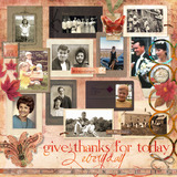 Gratitude 12x12 Pre-designed Book