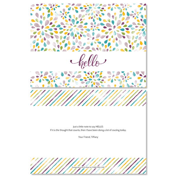 Hello Watercolor Spring