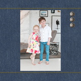 Blue Denim 12x12 Pre-designed Book