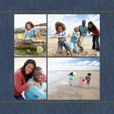 Blue Denim 12x12 Pre-designed Book