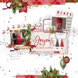 Christmas Garden Scrapbooking Kit