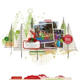 Christmas Garden Scrapbooking Kit