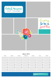 2019 & 2020 Be Happy Calendar 12x18