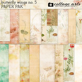 Butterfly Wings 5 Paper Pak