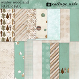 Winter Woodland Paper Pak