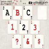 Game Card Alphaset