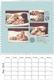 2019 & 2020 Kick Back Relax Calendar 12x18
