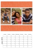 2019 & 2020 Simple Family Calendar 12x18