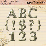 Scarlet Memoirs AlphaSet