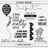 Let's Read - Word Art