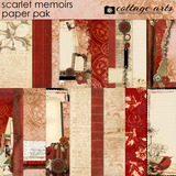 Scarlet Memoirs Paper Pak
