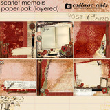 Scarlet Memoirs Paper Pak