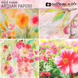 Wild Roses Artisan Papers
