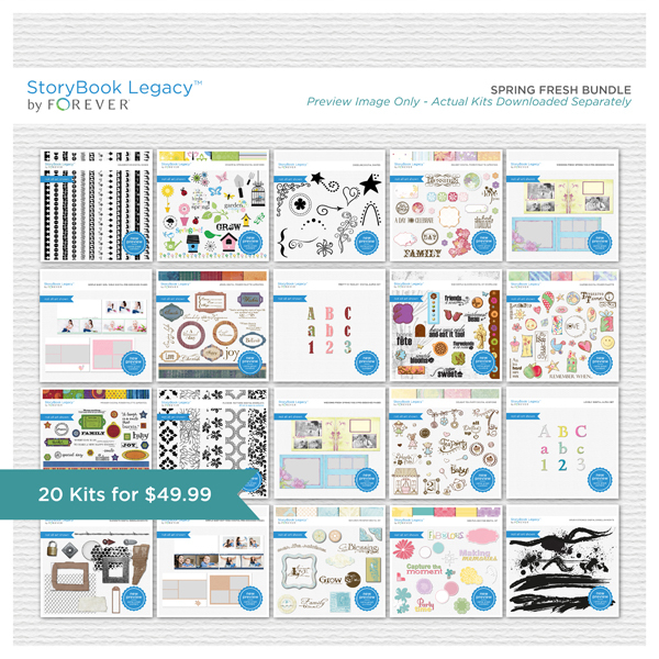 Spring Fresh StoryBook Legacy™ Bundle