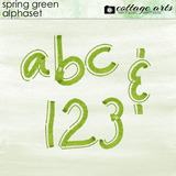 Spring Green AlphaSet