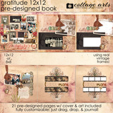 Spring Green Pre-designed Page Freebie