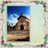 Enchanted Tropical Vacation Dominican Republic 12x12 Page Print Templates