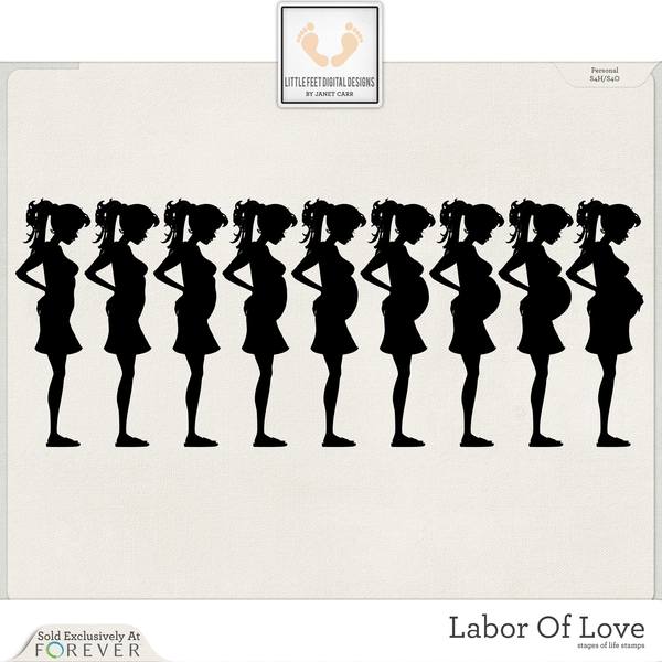 Labor Of Love Super Mega Jumbo Bundle For Girl And Boy | Digital Art