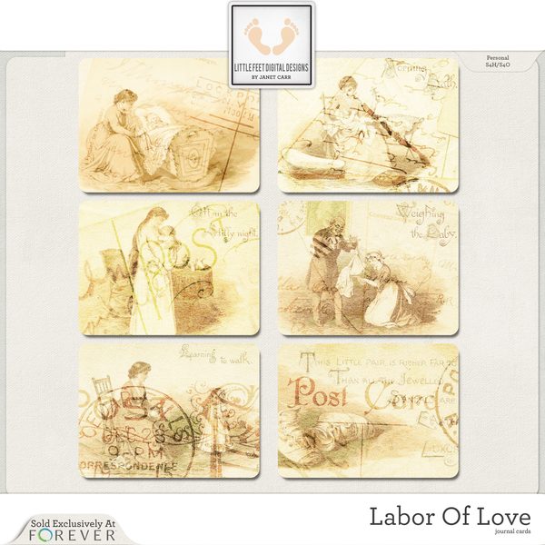 Labor Of Love Super Mega Jumbo Bundle For Girl | Digital Art