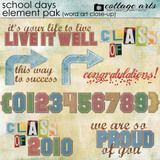 School Days Collection