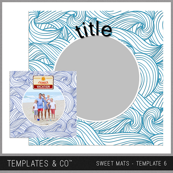 Sweet Mats - Template 6