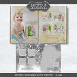 Artistic License Book Cover Template Bonus Bundle - 8.5x11