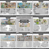 Artistic License Book Cover Template Bonus Bundle - 11x8.5